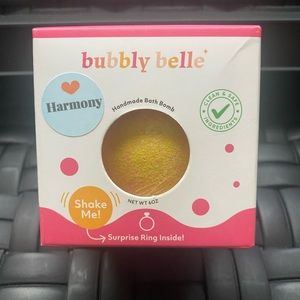 Bubbly Belle Harmony Bath Bomb 6oz Surprise Ring relaxing gift New in Box!